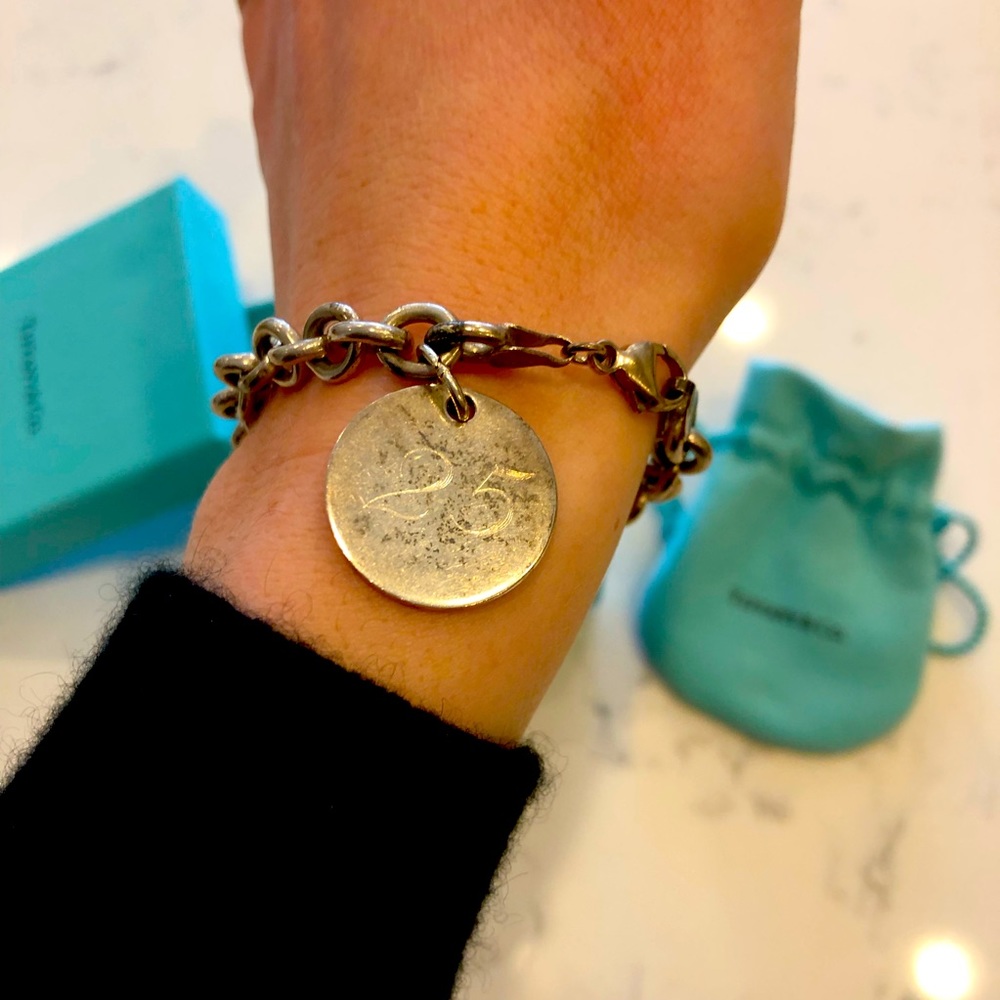 Tiffany’s 25th anniversary bracelet